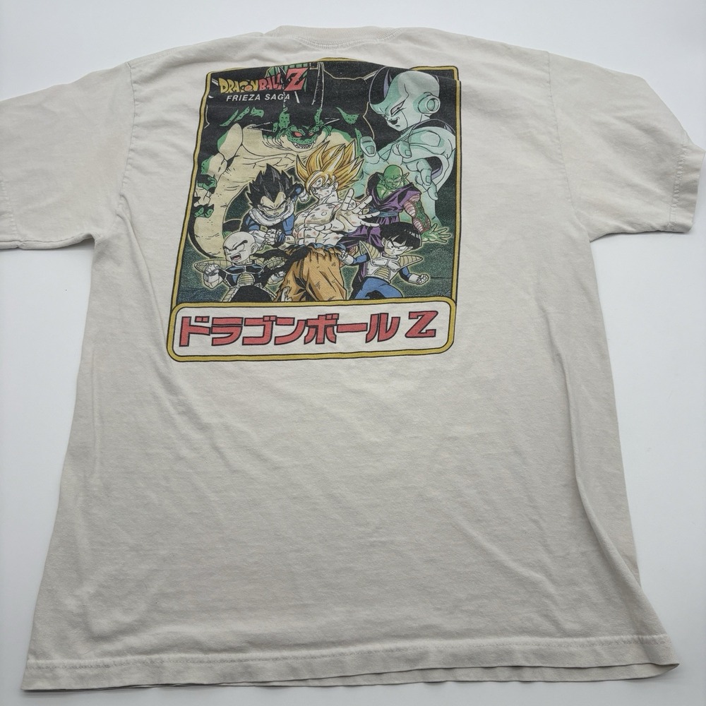 Anime Grail 2002 Dragon Ball Z Shirt s18 Funimation Frieza Saga L Toonami Era